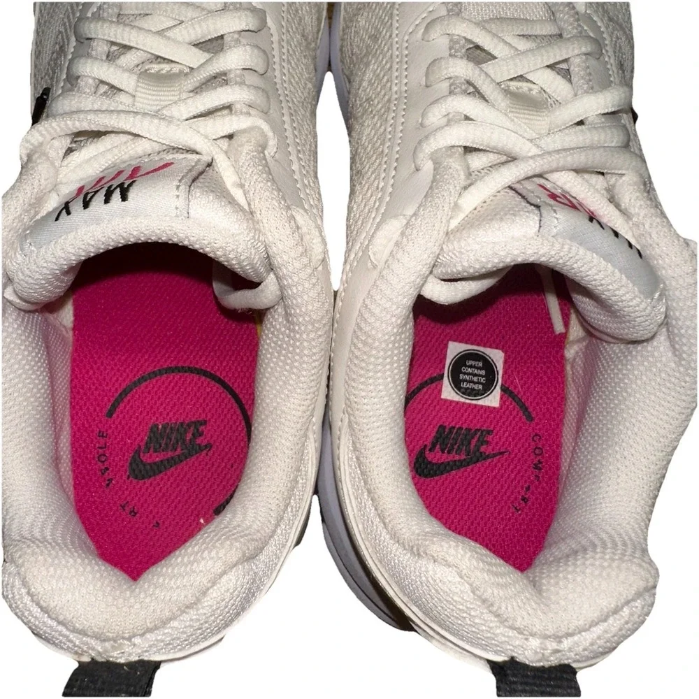 Nike Air Max AP CU4870-005 Fireberry/Beige White Shoes Women's 8.5 Worn 1x $193‎
